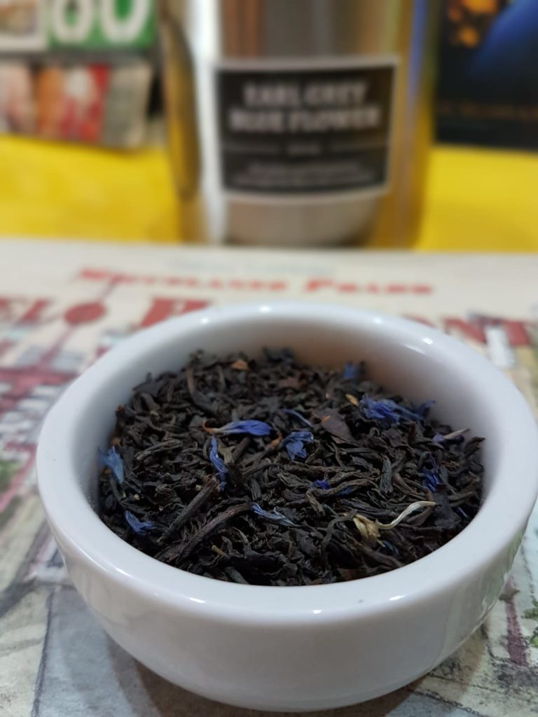 Earl Grey Blue Flower